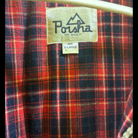 Mens Unisex VTG Porsha by Winer Full Length Winter Coat Utility Khaki Sz XLarge - Picture 6 of 10